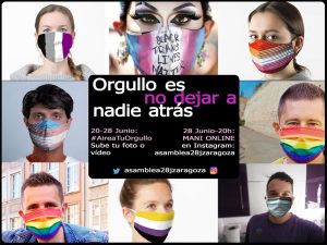 Cartel Orgullo 2020 Zaragoza